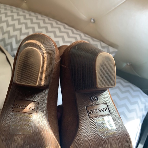 Bakers Brown Suede Boots. - Picture 6 of 7